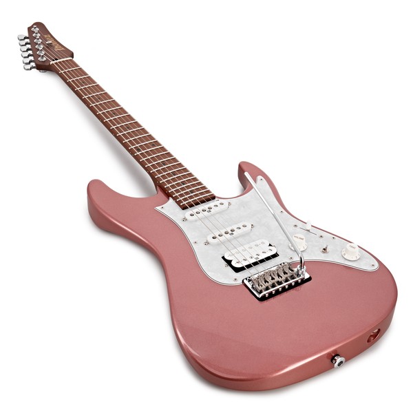 DISC Ibanez AZ2204 Prestige, Hazy Rose Metallic at Gear4music