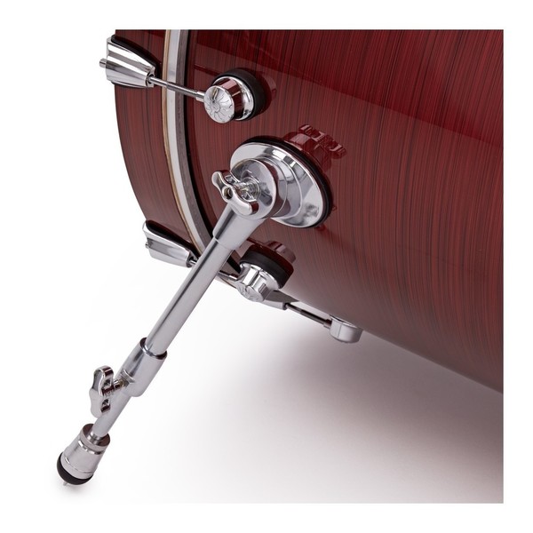 Natal Arcadia 22'' American Fusion 5pc Drum Kit, Red Strata - Bass Drum