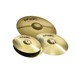 Paiste 101 Universal Brass Cymbal Pack (14, 16, 20)