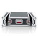 Gator G-TOUR 4U ATA Rack Flight Case, Side with Lids Unlatched