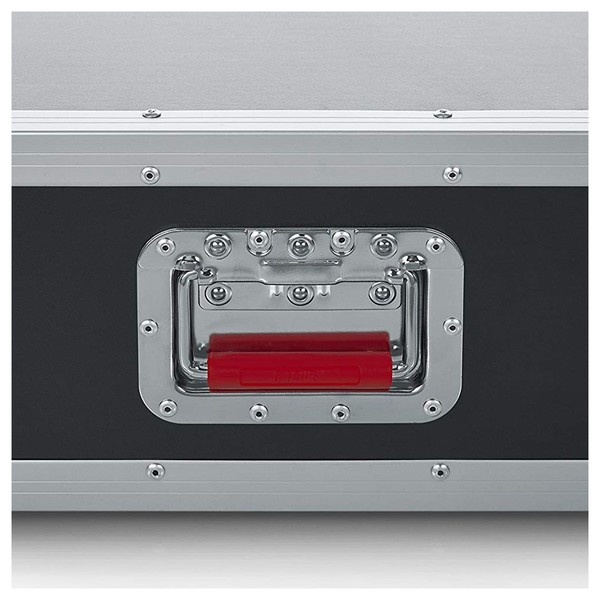 Gator G-TOUR 4U ATA Rack Flight Case, Handle Close Up