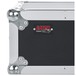 Gator G-TOUR 4U ATA Rack Flight Case, Front Logo Close Up