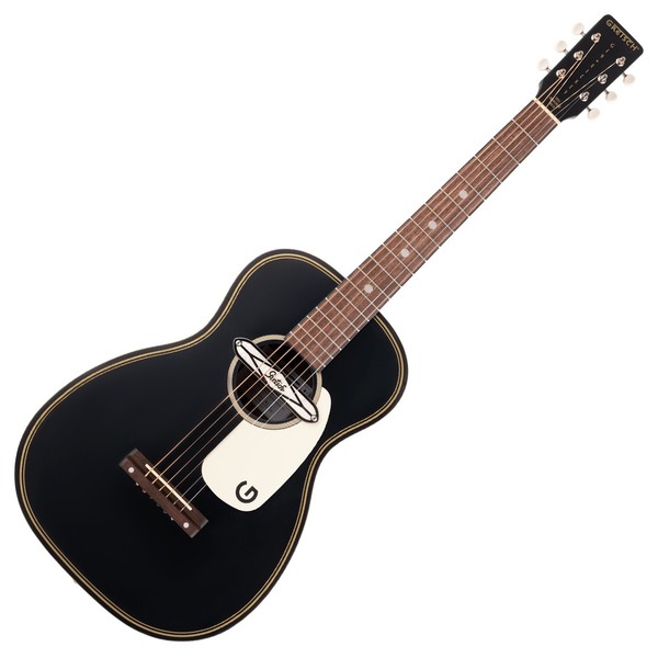 Gretsch G9520E Gin Rickey Electro Acoustic, Smokestack Black - Front View