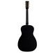 Gretsch G9520E Gin Rickey Electro Acoustic, Smokestack Black - Rear View