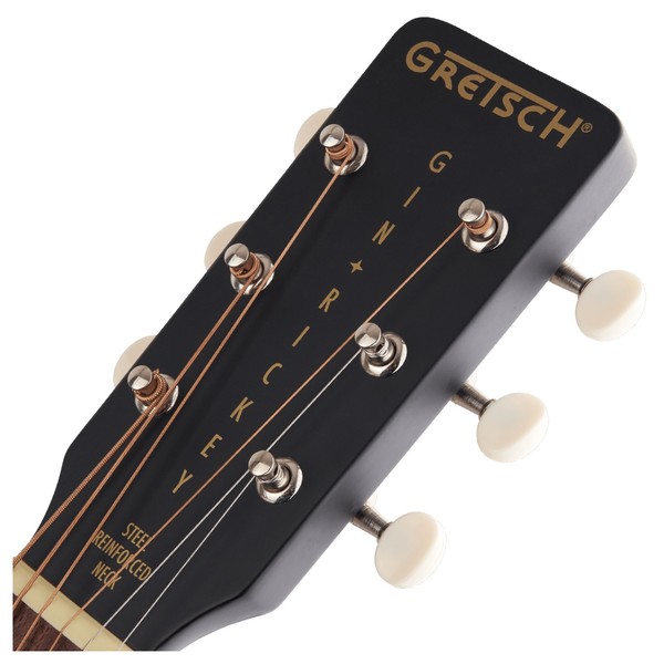 Gretsch G9520E Gin Rickey Electro Acoustic, Smokestack Black at