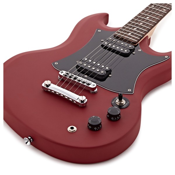 Brooklyn Electric Guitar by Gear4music, Red