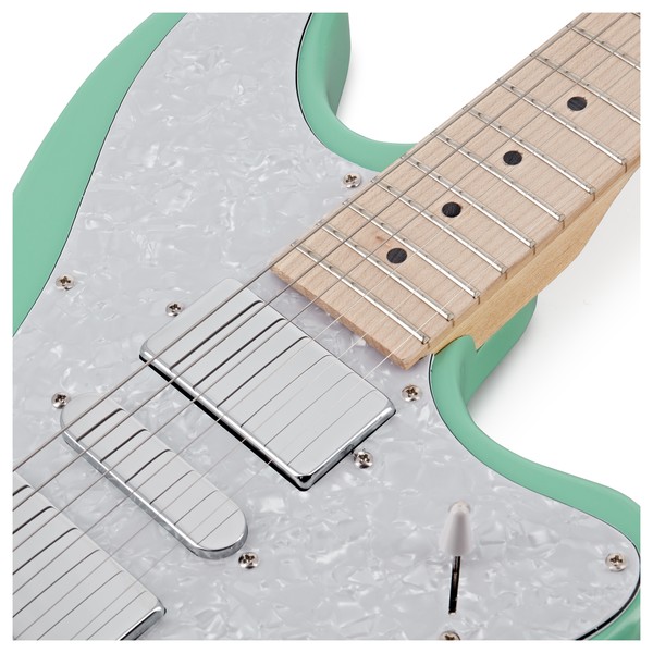 Seattle Electric Guitar by Gear4music, Seafoam Green