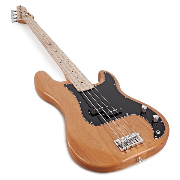 LA Select Bass Guitar by Gear4music, Natural