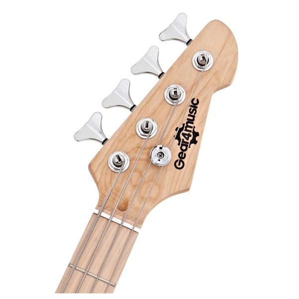 LA Select Bass Guitar by Gear4music, Natural