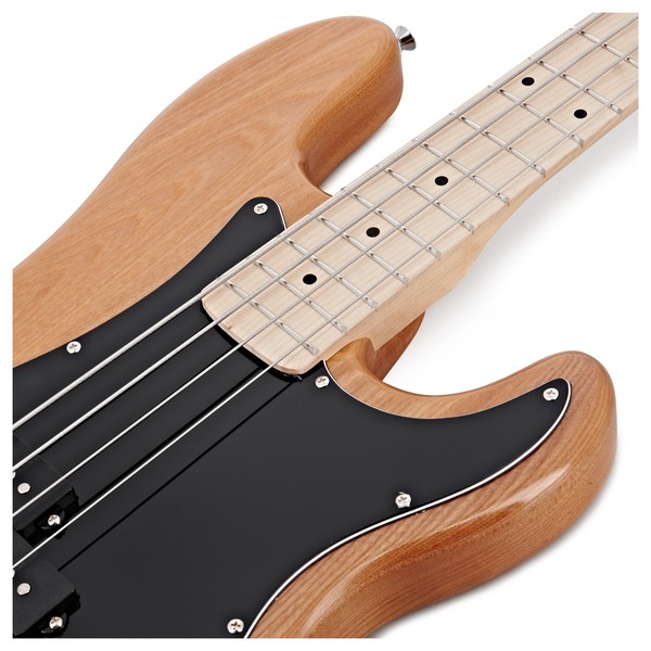 LA Select Bass Guitar by Gear4music, Natural