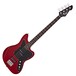 Seattle Bass Guitar by Gear4music, Red