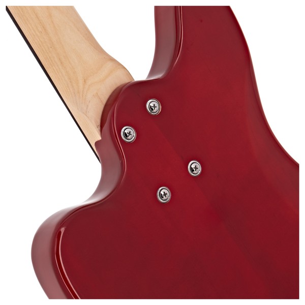 Seattle Bass Guitar by Gear4music, Red Wine