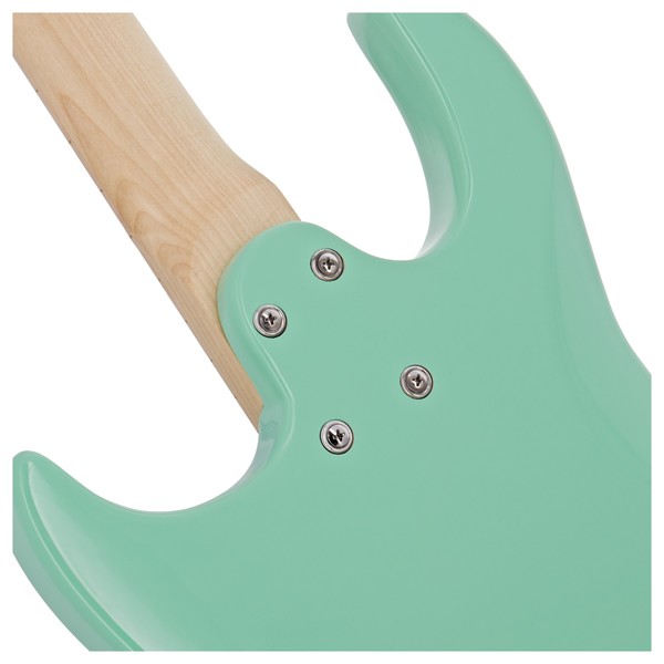 LA II Bass Guitar by Gear4music, Seafoam Green