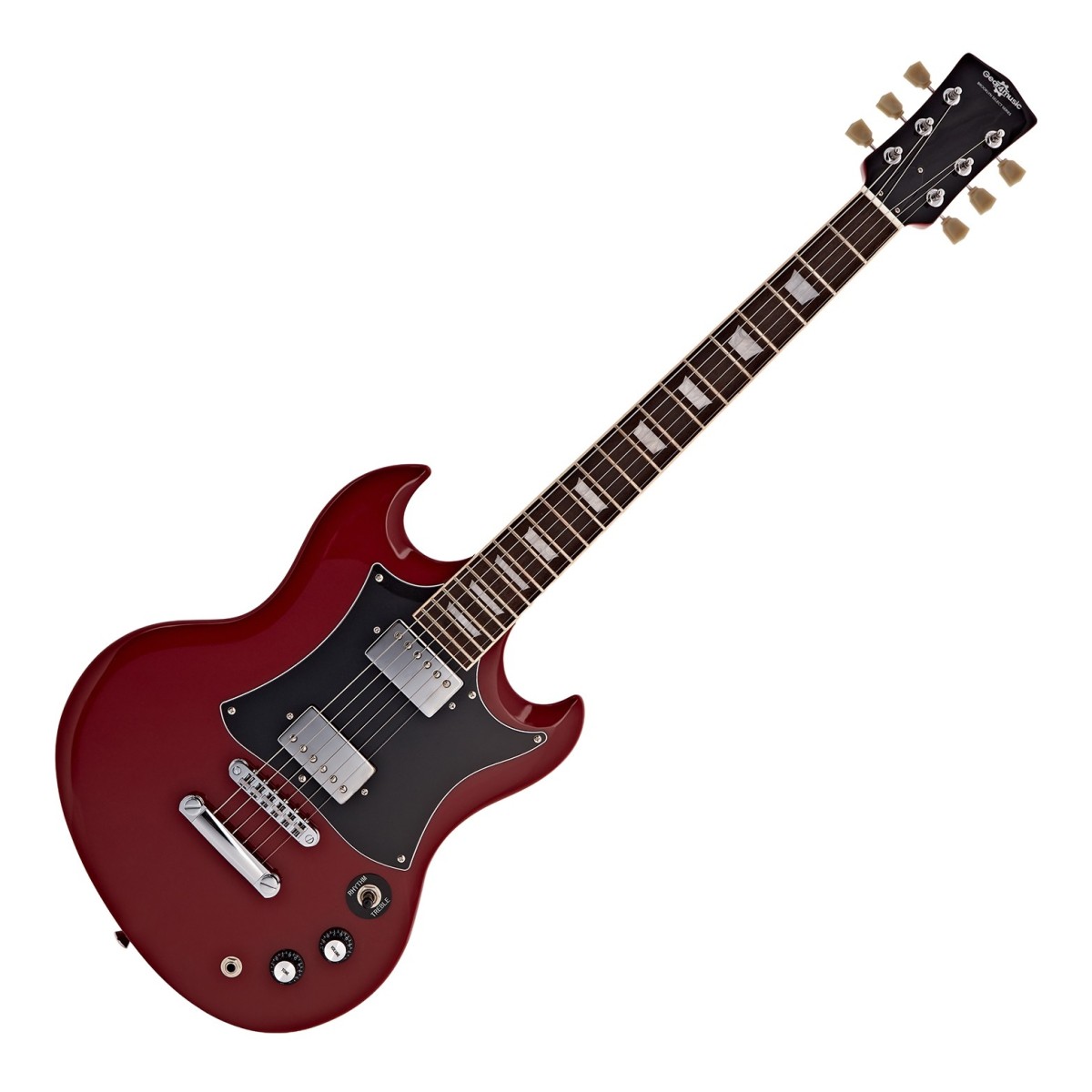 Click to view product details and reviews for Brooklyn Select Electric Guitar By Gear4music Red.