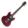 Brooklyn Select Electric Guitar by Gear4music, Red