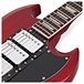 Brooklyn Select Electric Guitar by Gear4music, Red