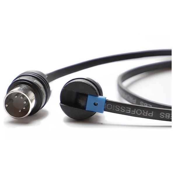 EBS MIDI-180 BlueDOT Flat MIDI Cable, 180cm - Angled