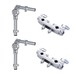 Pearl TH-70S Short Tom Holder w/ADP-20 Clamp, 2pk