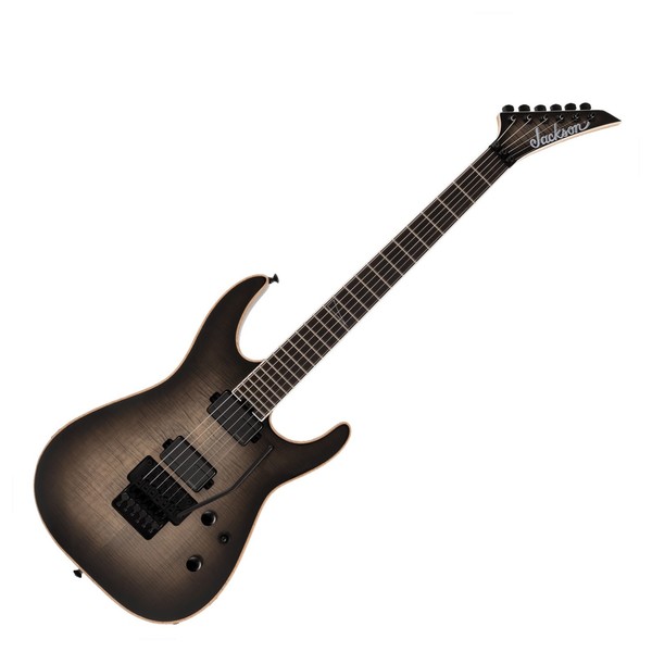 Jackson Soloist MK SL2 FM Ltd Edition, Transparent Black Burst - front