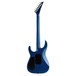 Jackson Pro Soloist MK SLAT27 EX Ltd Edition, Blue Sparkle - Rear View