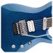 Jackson Pro Soloist MK SLAT27 EX Ltd Edition, Blue Sparkle - Body View