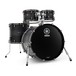 Yamaha Live Custom Hybrid Oak 22'' 4pc Shell Pack, Charcoal Sunburst - Front