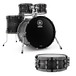 Yamaha Live Custom Hybrid w/Free Matching Snare, Charcoal Sunburst