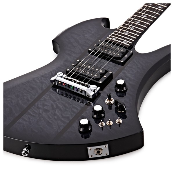DISC BC Rich Mockingbird Legacy STQ HT, Black Burst at Gear4music