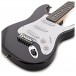 3/4 LA Electric Guitar + Miniamp, Black