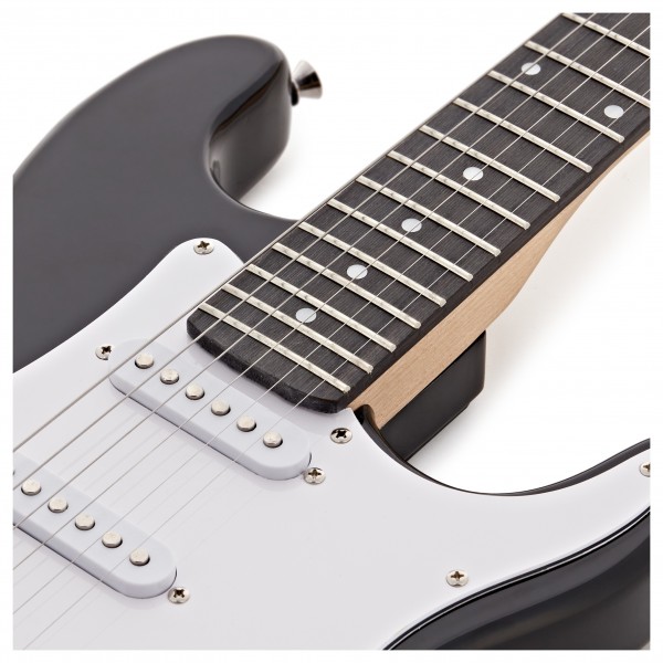 3/4 LA Electric Guitar + Miniamp, Black