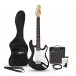 3/4 LA Electric Guitar Black, 10W Guitar Amp & Accessory Pack