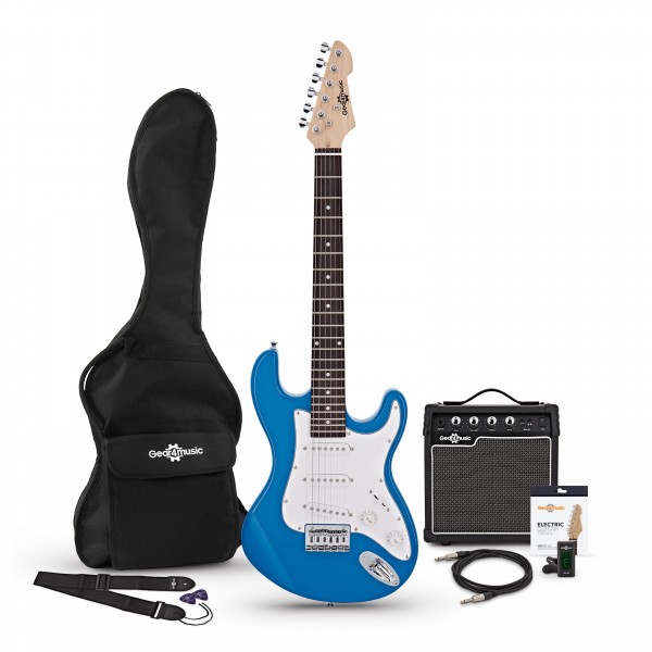 3/4 LA Electric Guitar + Amp Pack, Blue