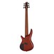 Ibanez SRMS806 Multi Scale 6 String Bass, Brown Topaz Burst