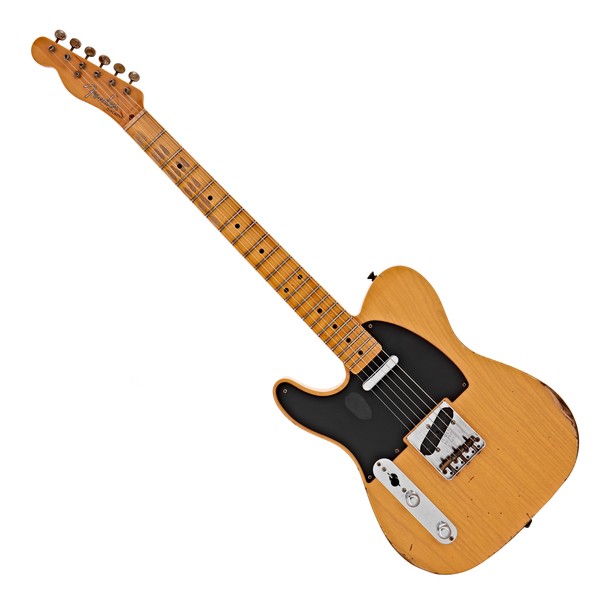 Fender Custom Shop Relic 52 Tele LH, Butterscotch Blonde w/ 65C Neck