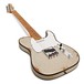 Fender Custom Shop 1963 Relic Tele Custom, Silver Sparkle