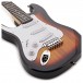 3/4 LA Left Handed Electric Guitar + Miniamp, Sunburst