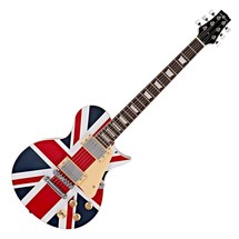 New Jersey Electric Guitar by Gear4music, Union Jack - Nearly New