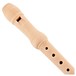 Levante by Stagg Sopranino Recorder, Baroque System, Maple