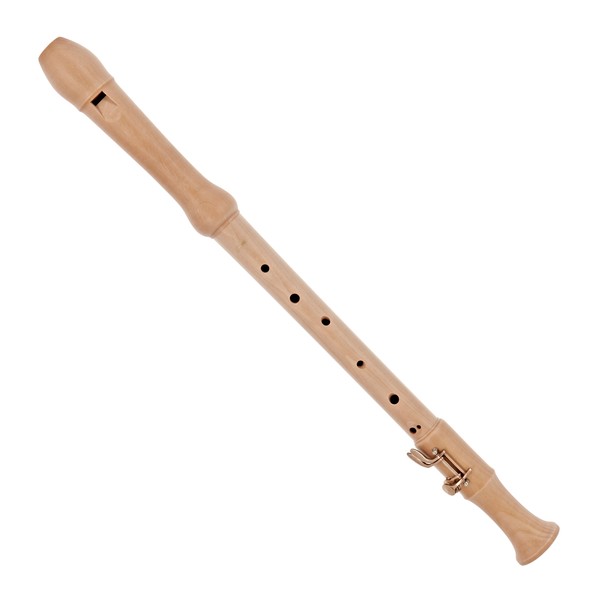 Levante by Stagg Tenor Recorder, Baroque System, 2 Key Maple