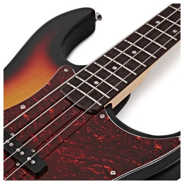 LA II Bass Guitar + Tweed 15W Amp Pack, Sunburst