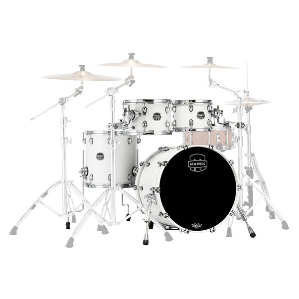 Mapex Saturn 20" 4pc Shell Pack, Satin White