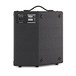 Yamaha TRBX174EW Bass, Natural w/ Ampeg BA-108 V2 Combo - amp back and side