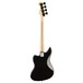 Fender FSR Jaguar Bass, Black - Rear View