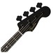 Fender FSR Jaguar Bass, Black - Headstock View