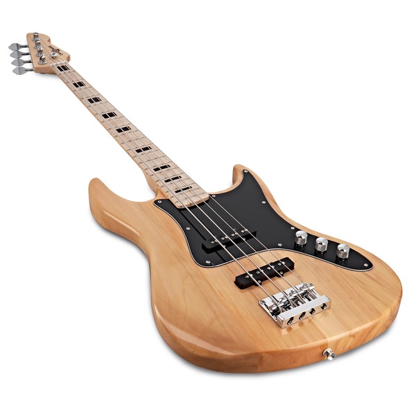 LA II Bass Guitar + SubZero V15B Amp Pack, Natural