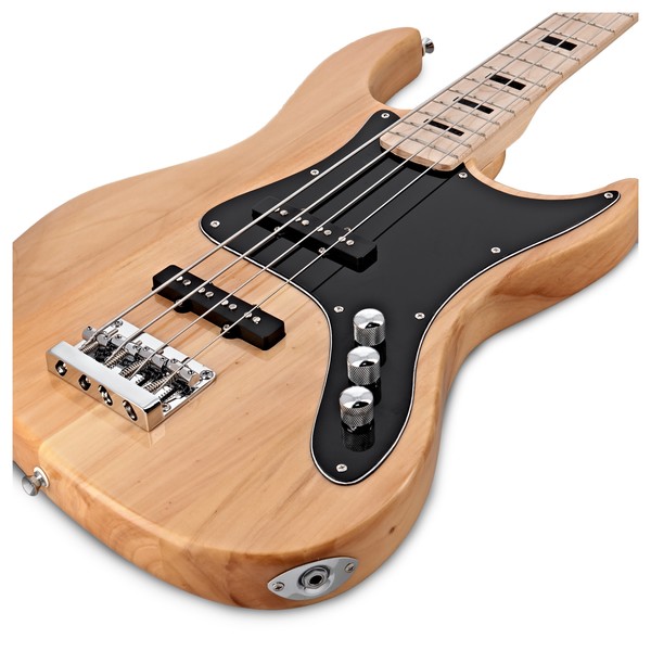 LA II Bass Guitar + SubZero V15B Amp Pack, Natural