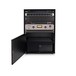 Studio Rack Cabinet by Gear4music, Black