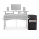 Studio Rack Cabinet by Gear4music, Black