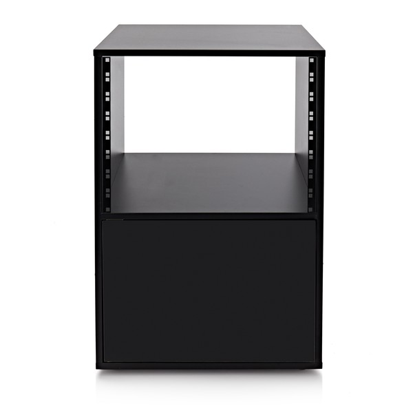 Studio Rack Cabinet by Gear4music, Black