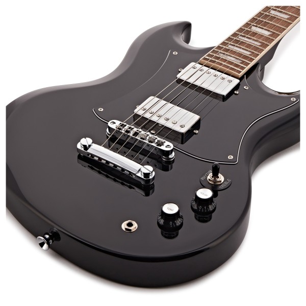 Brooklyn Select Electric Guitar Black, 10W Guitar Amp & Accessory Pack